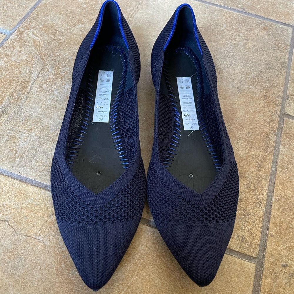 Rothy’s Maritime Lattice Size 9
